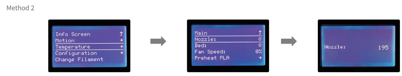 Ender 2 Pro 3D Printer - Preheating1