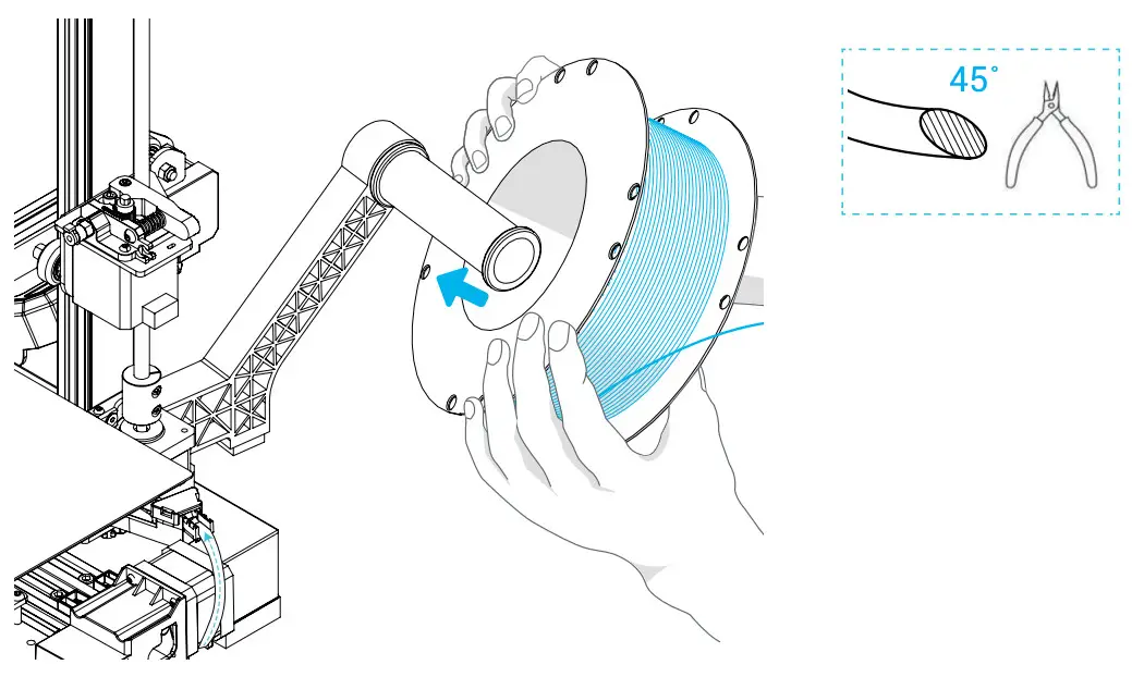Ender 2 Pro 3D Printer - Preheating3