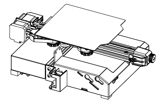 Ender 2 Pro 3D Printer - Printer base