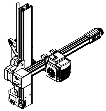 Ender 2 Pro 3D Printer - axis kit