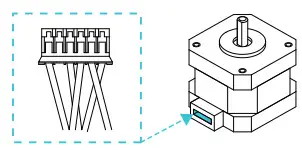 Ender 2 Pro 3D Printer - axis motor port
