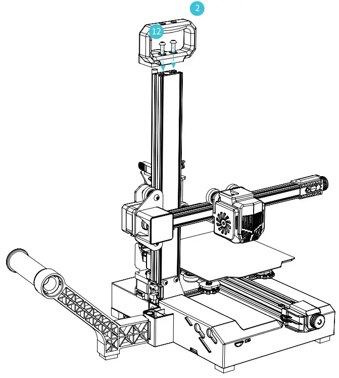 Ender 2 Pro 3D Printer - surface of the profile