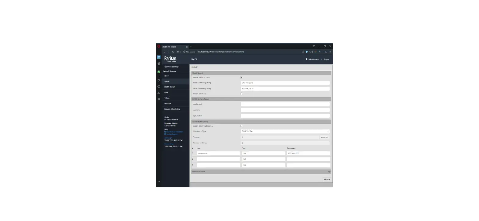 Raritan Snmp Mib Interface User Guide Raritan Snmp Mib Interface User Guide