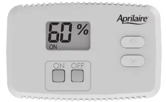 Aprilaire 1850F Hard Wired Dehumidifier - external control OPTIONS 1