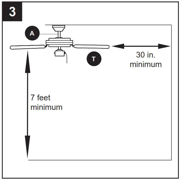 Harbor Breeze 3856484 Cumberland Ceiling Fan - Ensure the blades