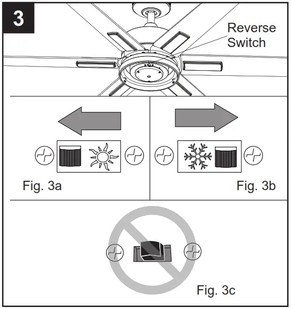 Harbor Breeze 3856484 Cumberland Ceiling Fan - thermostat setting