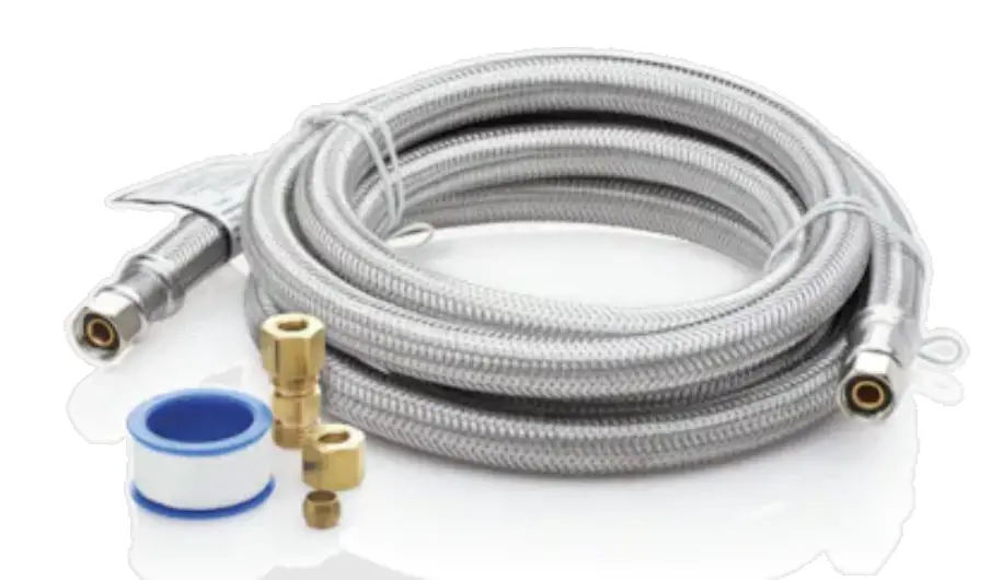 SMART CHOICE 5304490728 Stainless Steel Ice Maker Waterline Kit