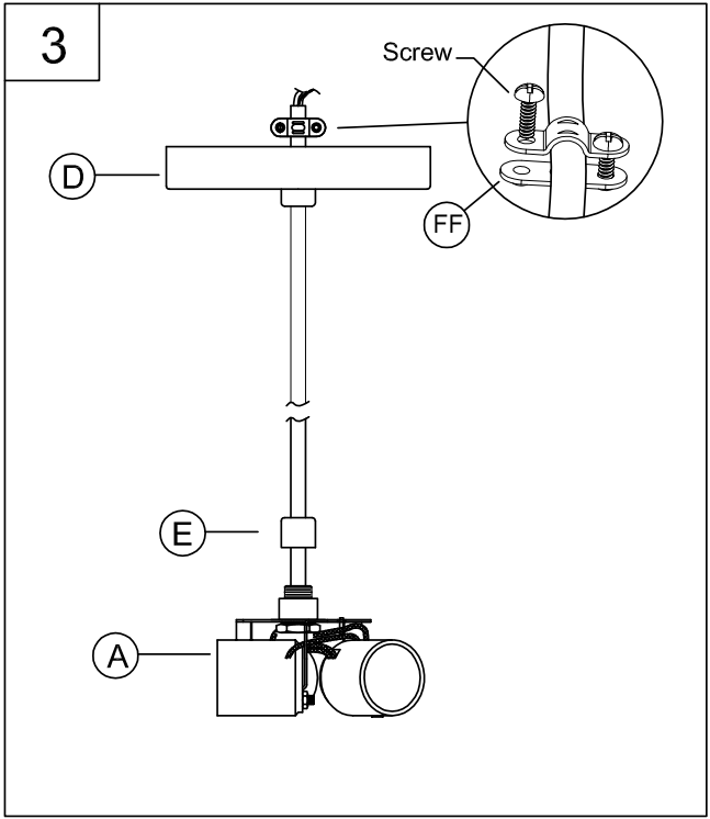 PROGRESS LIGHTING P500387 Markor 3 Light White Transitional Drum - fig 2