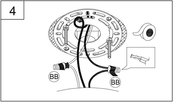 PROGRESS LIGHTING P500387 Markor 3 Light White Transitional Drum - fig 3