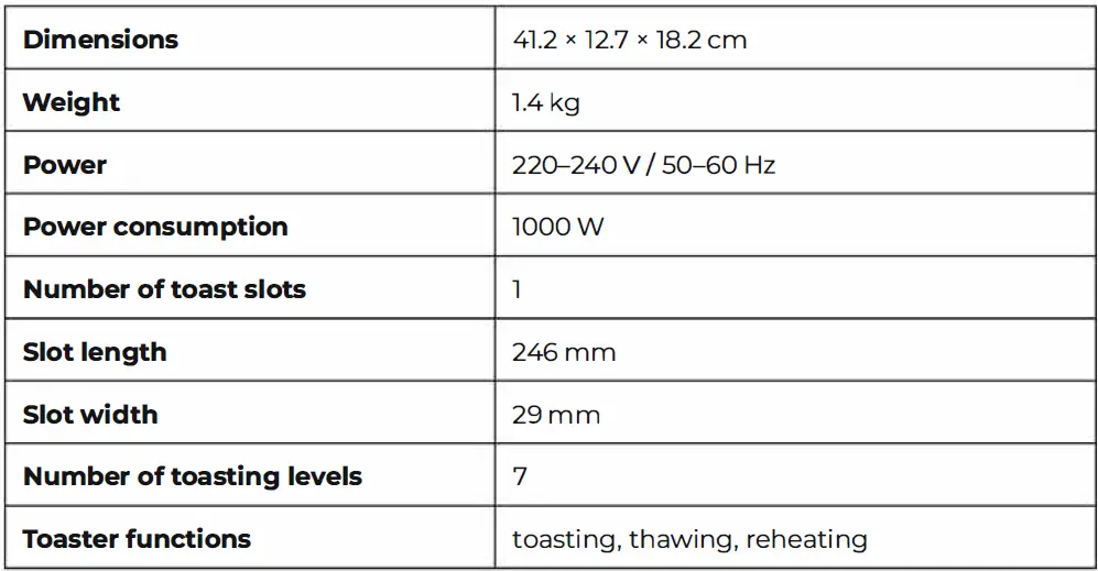SIGURO T11SS Toaster 02