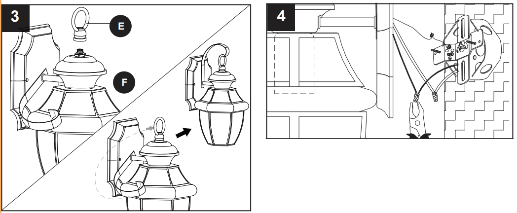 PORTFOLIO KDN1691A Stainless Steel Outdoor Wall Light - fig 6