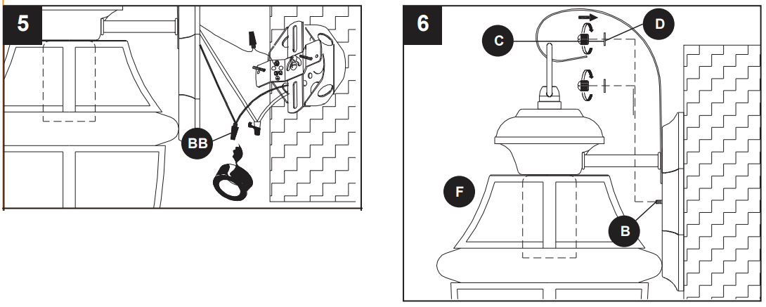 PORTFOLIO KDN1691A Stainless Steel Outdoor Wall Light - fig 7