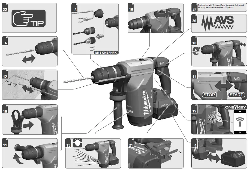 milwaukee-M18ONEFHPX-Brushless-Cordless-Hammer-Drill-1