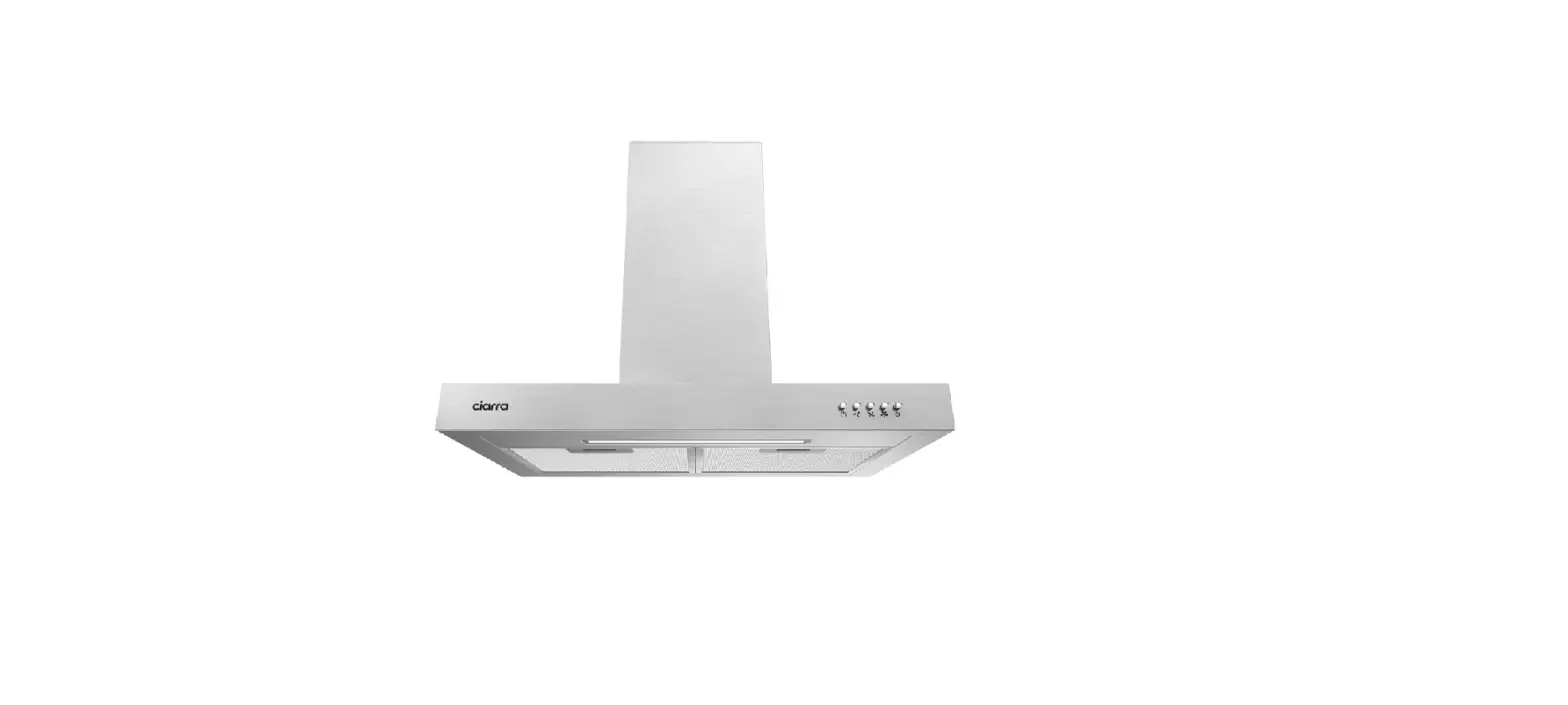 Ciarra Cbcs6125 60cm Wall Mount Cooker Hood User Manual