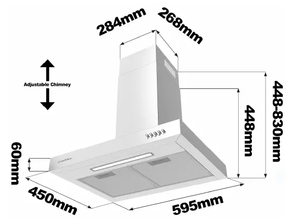ciarra-CBCS612560cm-Wall-Mount-Cooker-Hood-FIG-1