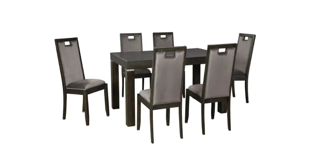 Ashley T722-1 7 Piece Rectangular Dining Room Table Set Instruction Manual
