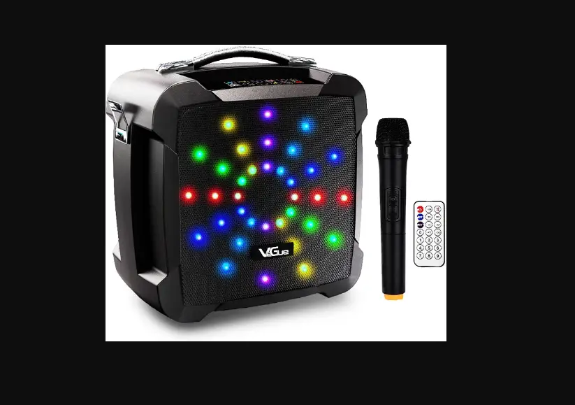 Vegue Vs-0803 Portable Karaoke Machine User Guide Vegue Vs-0803 Portable Karaoke Machine User Guide