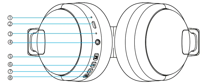 ADESSO Xtream P600 Bluetooth Stereo Headset -- ESCRIPTION