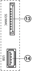 Subwoofer side panel
