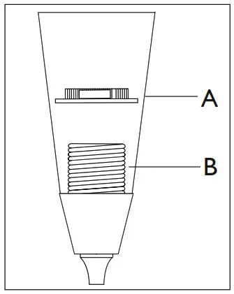 John Lewis Partners 70250111 Lulu Wall Light - Attaching the shade