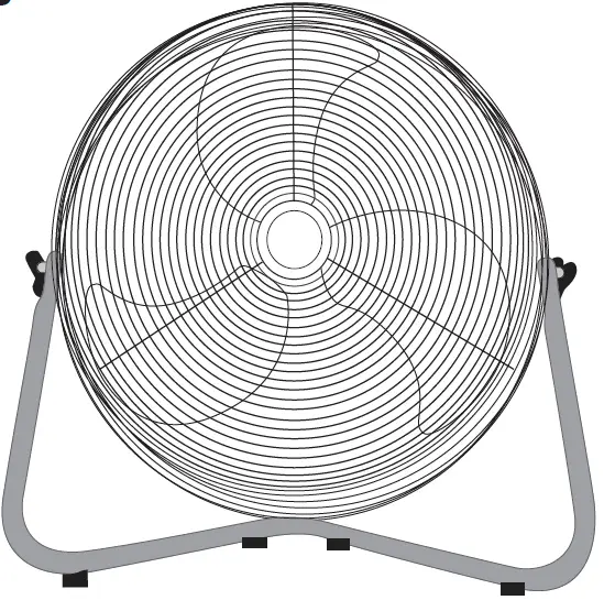 MAXX AIR HVFF 20 20-Inch High Velocity Floor Fan