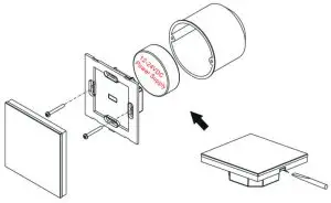 LED DMX WiFi Controller Touch RGBW 4 Zonen - Installation