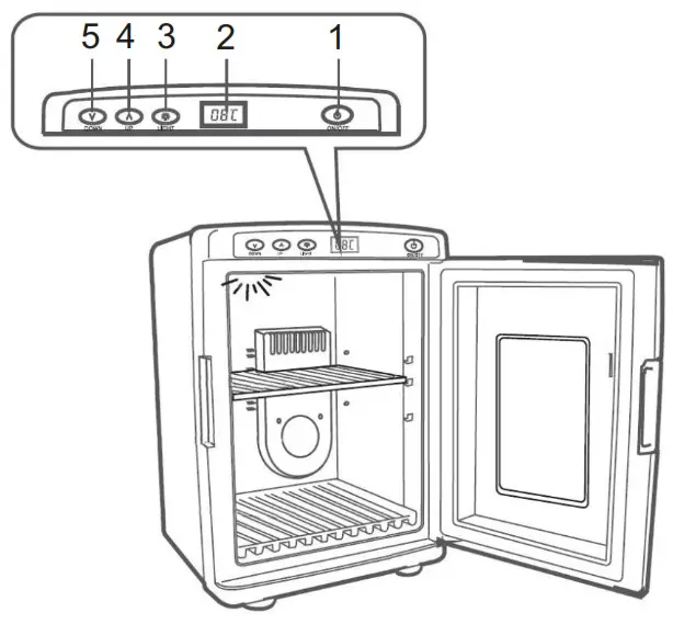 camry CR 8062 Mini Koelkast- 1