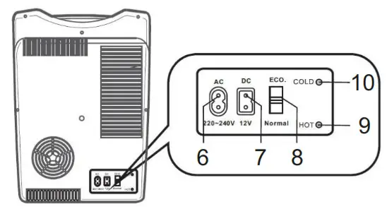 camry CR 8062 Mini Koelkast- 2