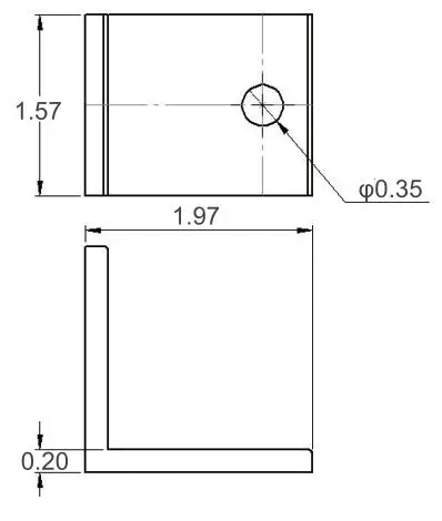 RENOGY MTS-TM100 Flat Roof Tilt Mount - L-Joint