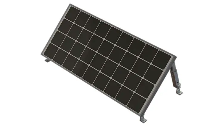 Renogy Mts-tm100 Flat Roof Tilt Mount User Guide