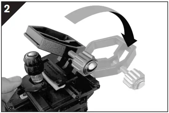 CELESTRON 81038 Universal Smartphone Adapter and Bluetooth Remote Instruction Manual - Flip the clamp open