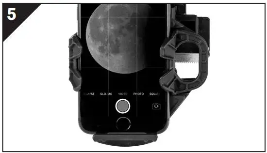 CELESTRON 81038 Universal Smartphone Adapter and Bluetooth Remote Instruction Manual - If your camera is in video mode