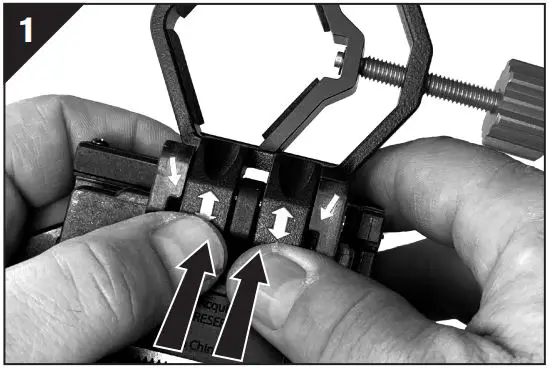 CELESTRON 81038 Universal Smartphone Adapter and Bluetooth Remote Instruction Manual - On the underside of the unit