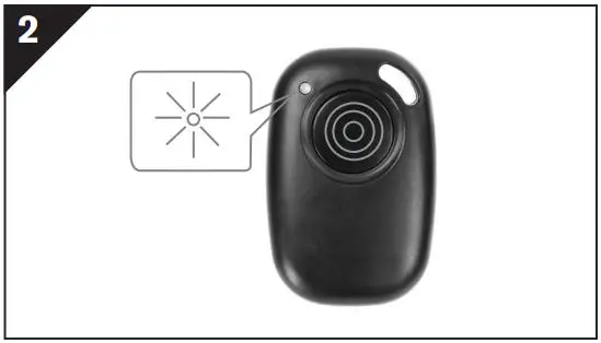 CELESTRON 81038 Universal Smartphone Adapter and Bluetooth Remote Instruction Manual - Press and hold the button on the remote for 5 seconds