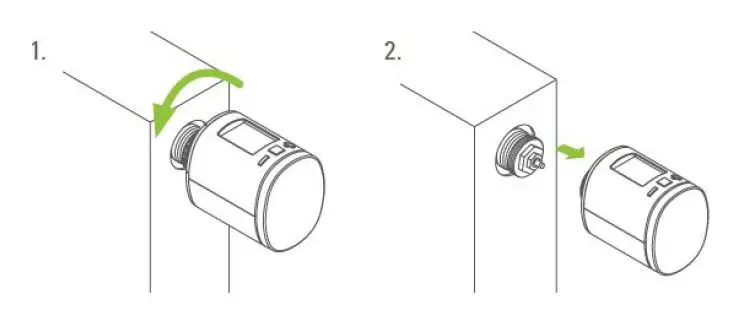 Z-Wave EURESPIRIT Eurotronic Radiator Thermostat Spirit fig5