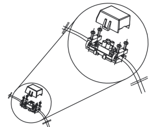PHILIPS LED Batten BN058C Mounting-Wire connection1