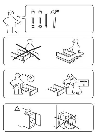 IKEA BRIMNES Cabinet with Doors fig1