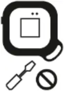 KEYFOBST10 - Safety Symbol 2