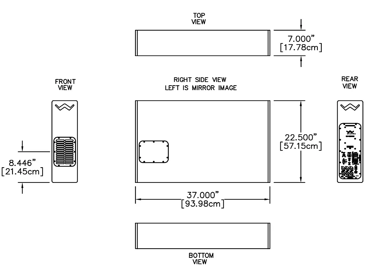 WISDOM SCS High Output RTL Subwoofer fig3