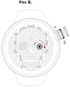 HYT Skull Light Hydro Mechanical Watch --wINDING