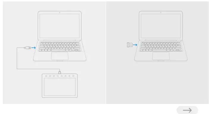 Xppen Technology ACD02 Hand Drawn Board Wireless Pairing fig3