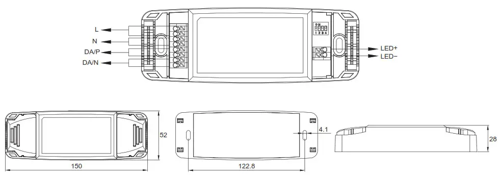 HYTRONIK HED6010 10W Dali 2 LED Driver