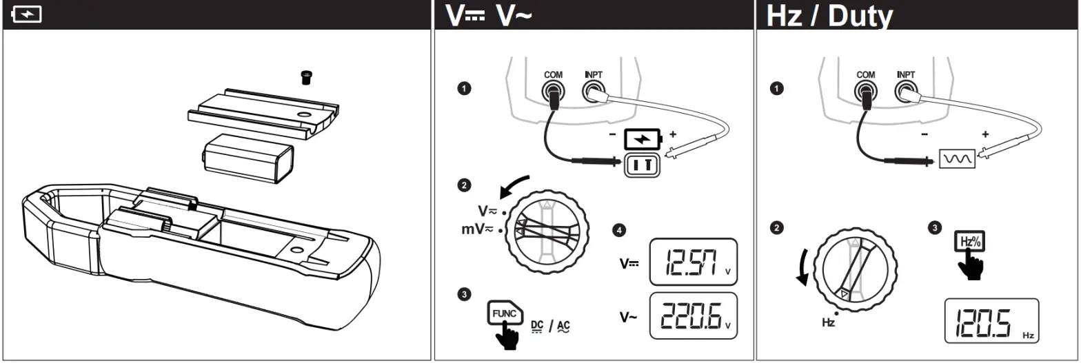 MASTECH MS2015A Digital Clamp Meter - fig
