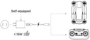 Ruko U11 4K UHD FPV Quadcopter GPS Drone with Camera - figure 1