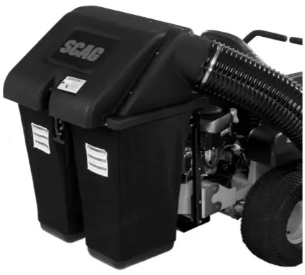 SCAG GC SZL Abric 2 Bag Grass Catcher