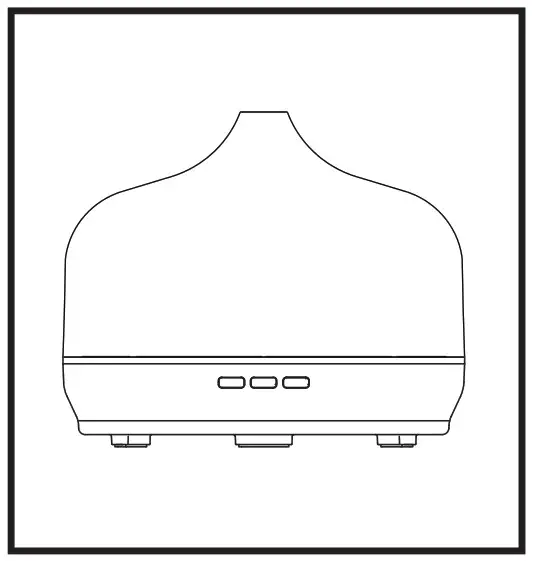 Porseme 14138445 500ml Aroma Diffuser - Cover