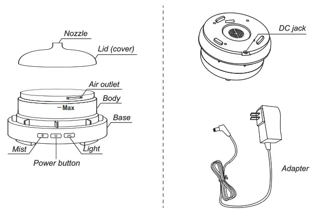 Porseme 14138445 500ml Aroma Diffuser - Product Image
