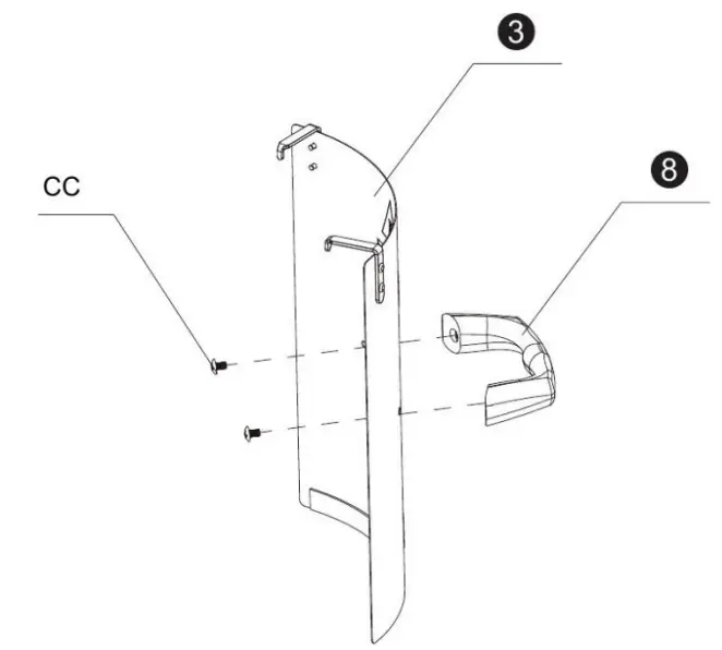 electriQ eiQTTGSS Gas Patio Heater - cover