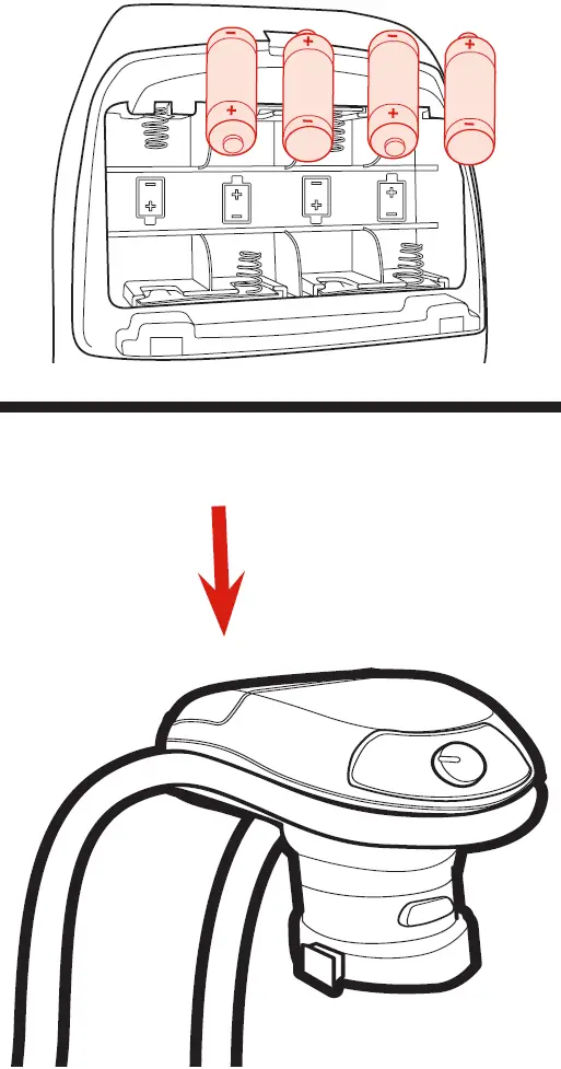 Installing Batteries (not included) 01