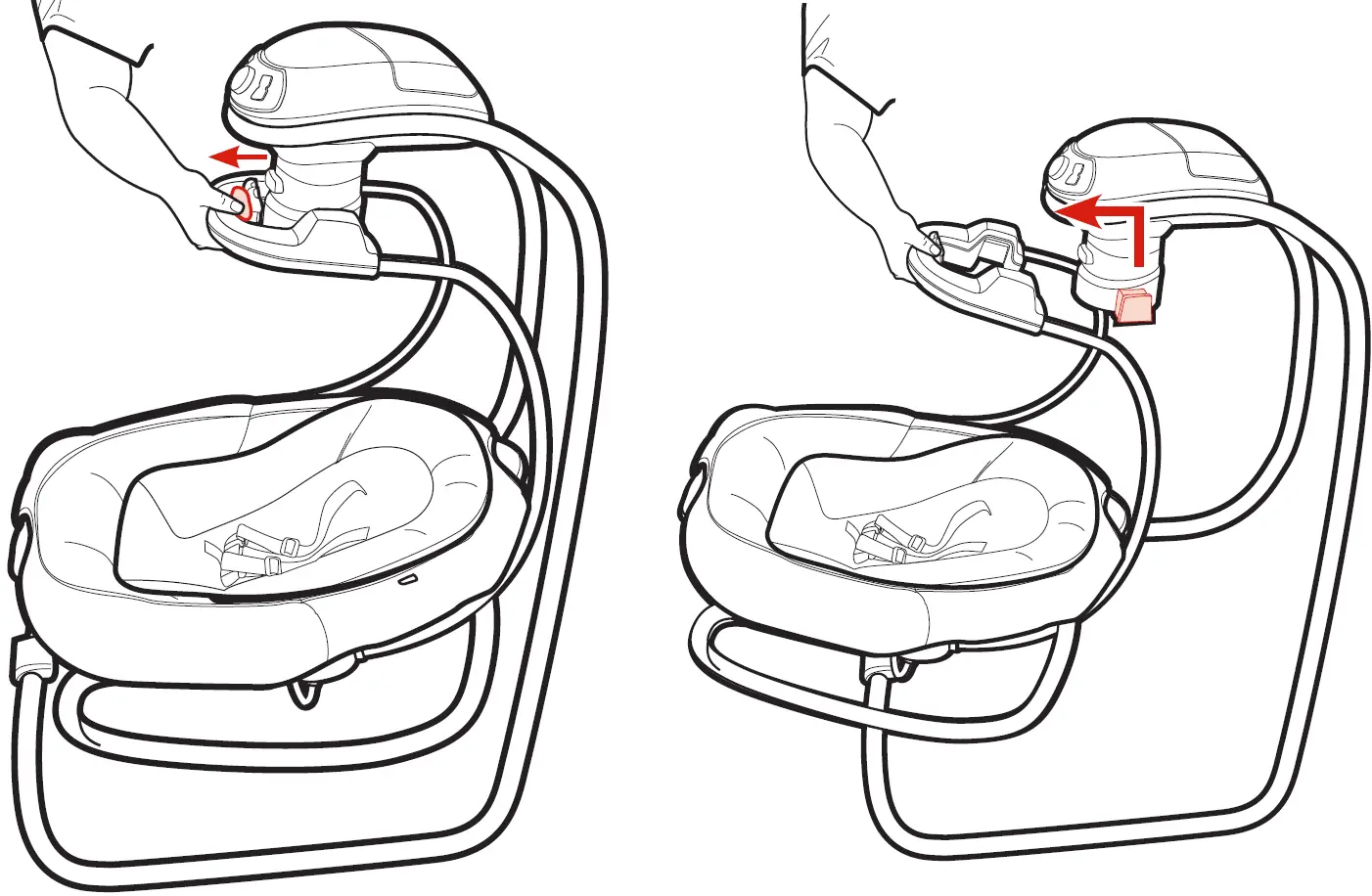 To Remove Rocker Seat